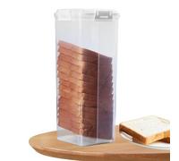 Contenitore di immagazzinaggio,contenitore di immagazzinaggio,Scatola trasparente con coperchio ermetico | Grande economizzatore di per la cucina, stoccaggio del per briciole fatte in casa, s