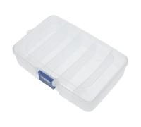 Contenitore di Incubazione per Laboratorio a 5 Scomparti con Coperchio | Plastica Trasparente, Separazione dei Campioni, Monitoraggio Rapido, per Piastre di Petri e Vetrini
