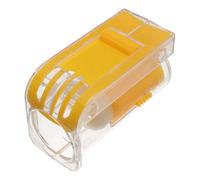 Contenitore di Marcatura per Ape , Strumento Apicoltura Plastico | Giallo, Struttura Semplice e Pratica, per Rimozione di Giovani e Divisione Colonia