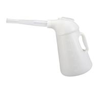 Contenitore di misurazione dell'olio Distributore di olio automobilistico Contenitore dell'olio motore con tappi e beccuccio flessibile per cambio olio automobilistico brocche di olio estese