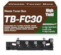 Contenitore di Raccolta Toner di scarto ad Alta capacità TB-FC30 6AG00004477 Compatibile per Toshiba E-Studio 2010A 2020AC 2520AC 2110AC 2610AC 2000AC 2500AC Stampanti,TB FC30-1PC