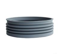 Contenitore di ricambio in silicone grigio per macchina da caffè con soffiatore a soffietto, conservazione ermetica per preservare la freschezza e ottimizzare il flusso per una migliore estrazione del