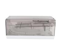 Contenitore di stoccaggio delle uova rotolante Porta di uova Dispenser e organizzatore di uova per il frigorifero Porta laterale (Grigio lussuoso)