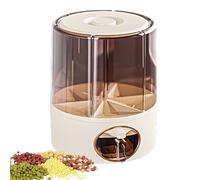 Contenitore di stoccaggio di cereali e riso | Secchio di stoccaggio del ermetica, lanciare un distributore di riso di riso, ideale per mantenere la pasta, i legumi e la farina, mantiene il ci