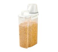 Contenitore di stoccaggio di farina - Jar a ermezione 2.5L | PP Cestino sigillato in silicone - scatola a grano di grande capacità con di misurazione per idratazione da cucina per alimenti per a