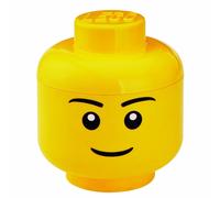 Contenitore Di Stoccaggio Grande LEGO A Forma Di Testa, Ragazzo