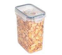 Contenitore di stoccaggio per cereali - Contenitore per alimenti secchi da cucina con coperchio, contenitore trasparente per organizzare il -mangiare, per farina, riso, fagioli,