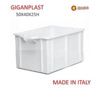 CONTENITORE DIAMANT 50X40X25H SOVRAPP. PIZZA PANE PASTICCERIA LT.40 GIGANPLAST