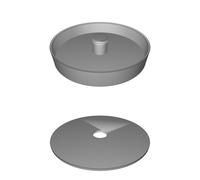 Contenitore Dischi Taglio per Smerigliatrice Angolare 115mm con Coperchio Vite