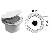 CONTENITORE DOCCETTA CON COPERCHIO D 95 MM CLASSIC EVO ACCESSORI NAUTICA