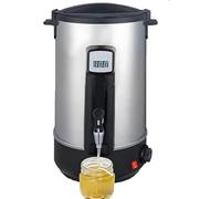 Contenitore elettrico di fusione della cera con il becco del centro di riscaldamento e il design inferiore per la fabbricazione di candele commerciali