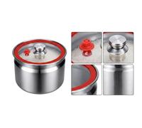 Contenitore ermetico 304 SS 10L per farina di riso e ingredienti secchi