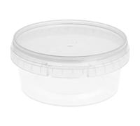 Contenitore Ermetico Con Coperchio-300 Ml Ø 11,8X5 Cm Trasparente Pp - 374 Unità