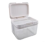 Contenitore ermetico da 5,5 l per articoli per la biancheria, con coperchio e corpo trasparente per detergenti, booster di profumo e accessori (2,9)