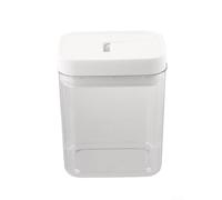 Contenitore ermetico da cucina con corpo trasparente e coperchio di bloccaggio per conservare alimenti secchi come riso, farina, zucchero, cereali, noci, fagioli, snack, cereali e cibo per animali