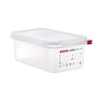 Contenitore Ermetico Gastronorm 1/4 in Polipropilene H. 10 cm Araven - Bacinella