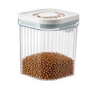 Contenitore ermetico per alimenti per cani, contenitore ermetico, grande organizer da cucina, per riso, cereali, zucchero, farina, latte in polvere, per animali domestici