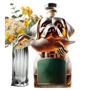 Contenitore ermetico porta alcol | Figurine da collezione decorazione da scrivania per uomo Tequila Vino Brandy Vodka | Bottiglia di liquore in - Decanter in Hound Bottiglia di whisky