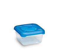 Contenitore ermetico quadrato frigobella Belli e forti lt 1, blu trasparente