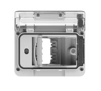 Contenitore esterno IP55/IP66, 3 moduli, bianco, solo telaio 4Box Wide 4B.W.01