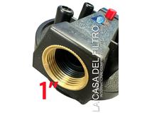 Contenitore Filtro Acqua 20 pollici big blue ottone 1" pollice con SFIATO
