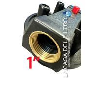 Contenitore Filtro cartuccia Acqua 20 pollici H50cm filetto 1" CON SFIATO