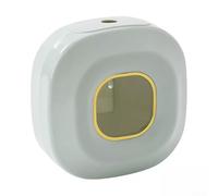 Contenitore fisso a parete in plastica con coperchio per prevenire l'esposizione alla polvere e sostenere la longevità della pellicola trasparente (verde chiaro)