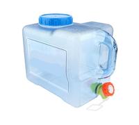 Contenitore for acqua da 20 litri con rubinetto, contenitore portatile for, compatibile for cucinare, escursionismo, campeggio, picnic all'aperto(Clear 8L)