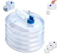 Contenitore For Acqua Pieghevole Con Rubinetto Portatile Da 5 L 10 15