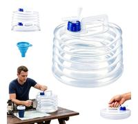 Contenitore For Acqua Pieghevole Rubinetto - Brocca Campeggio Pieghevole