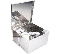 Contenitore for alghe con funzione di essiccazione, forno for alghe in acciaio inox con lampadina riscaldante da 5 25 W, riscaldare le alghe le rende croccanti, for casa, ristoranti di sushi