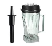 Contenitore for barattolo con lama e pressino, compatibile con JTC, compatibile, compatibile con Vitamix, parti del frullatore 010 767 800 G5200 G2001 Lavastoviglie a prova di perdite