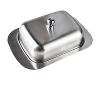 Contenitore for burro, contenitore for con coperchio, for pane e , for biscotti per Frigo(Stainless steel lid)