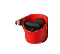 Contenitore For Caffè Knock Box Antiscivolo Espresso Dump Bin Grind Smussato Barista Goods Cafe Bar Accessori, Compatibile Con Bincoo(Red)