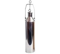 Contenitore for campionamento olio con fondo zavorrato - 500 ml/1000 ml in rame e acciaio inossidabile - for campionamento petrolchimico, carburante e serbatoi(Silver,1000ml)