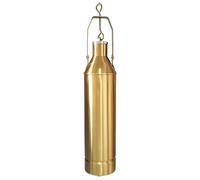 Contenitore for campionamento olio con fondo zavorrato - 500 ml/1000 ml in rame e acciaio inossidabile - for campionamento petrolchimico, carburante e serbatoi(Gold,1000ml)