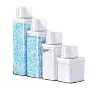 Contenitore for detersivo in polvere for bucato con misurino, dispenser for in for piatti, bottiglia ermetica(1100ml)