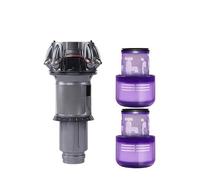 Contenitore for filtro aspirapolvere, compatibile con Dyson V11. Sostituisce il filtro ciclonico, l'alloggiamento dell'impugnatura motore e i componenti del pulsante interruttore.(D. for U.S.V11)