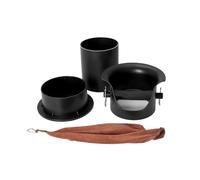 Contenitore for fondi di caffè, contenitore for fondi di caffè, secchio for la raccolta dei residui di caffè, antiscivolo, accessori for baristi