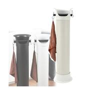 Contenitore For Fondi Di Caffè Espresso Collection, Contenitore For Fondi Di Caffè Commerciali Da 8,6 L Di Grande Capacità,Con 25 Sacchetti For Fondi Di Caffè E Tracolla(White)