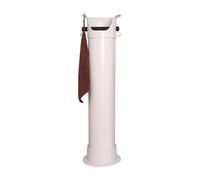 Contenitore For Fondi Di Caffè Espresso Collection, Secchio Verticale Staccabile For Fondi Di Caffè, Con 25 Sacchetti E Tracolla, Grande Capacità 8,6 L, Facile Da Pulire(White)
