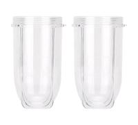Contenitore For Frullatore Alto Da 16 Once In Plastica Trasparente, Di Ricambio, Compatibile Con Magic, Estrattore Di Succo Bullet MB 1001 Da 250 W
