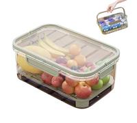Contenitore for ghiaccio da esterno, contenitore for picnic da esterno con divisorio for drenaggio, contenitore for snack con borsa del ghiaccio e maniglia, contenitore refrigerato portatile for campe