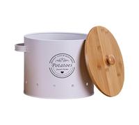 Contenitore for la conservazione della cucina, contenitore for delle verdure, barattolo rustico for di patate e cipolle, barattoli for, vaso for il bancone casa