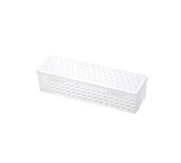 Contenitore for la pulizia di stoviglie in plastica for lavastoviglie con gabbia for bacchette, cucchiaio, scolapiatti, borsa portaoggetti for cucina(Rectangle Clear)