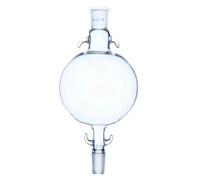 Contenitore for solvente cromatografico in vetro borosilicato con sfera for laboratorio(250ml Joint 19-26)