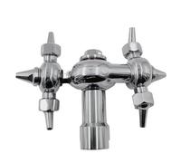 Contenitore for testina di lavaggio rotante a 360° in acciaio inossidabile SS304 con attacco femmina BSPT da 1", 1,5" e 2" for serbatoio CIP(1")