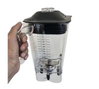 Contenitore frullatore multifunzionale con coperchio a lama, compatibile con Hamilton Beach, tazza di ricambio frullatore HBH750 HBH755 HBH755R HBH950