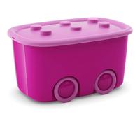 Keter Unisex Adulto Funny Box Alto, Rosa, L, 58 x 38.5 x 32 cm
