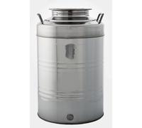 Contenitore fusto bidone olio Inox 18/10 Belvivere MAFFEI 30/50/75 lt made Italy